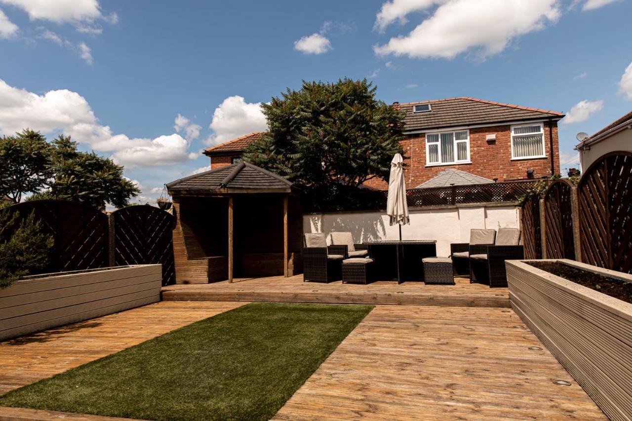 Inviting 3-Bed House In Manchester Dış mekan fotoğraf
